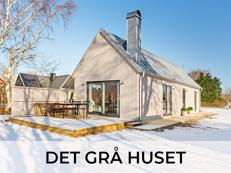 Bild av projekt "Det grå huset". Leder in till sida med reportage om det grå huset.